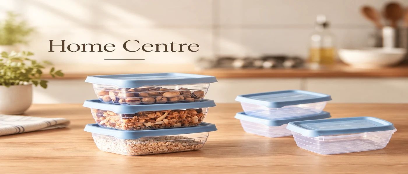 ست 3 عددی ظرف نگهدارنده غذا هوم سنتر مدل Home centre Pearl 